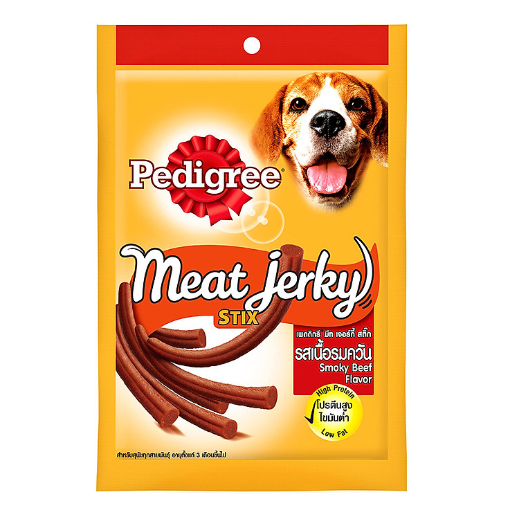 Thức Ăn Vặt Chó Pedigree Bò Xông Khói Que (60g)