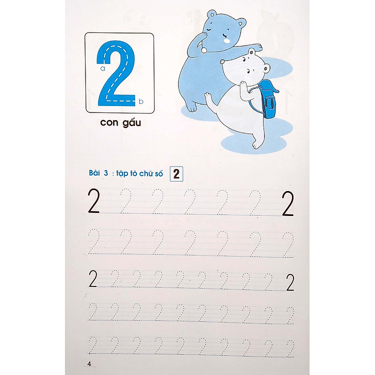 Bé Luyện Viết Theo Mẫu Chữ Mới - Tập Tô Số 1 (Tái Bản) - Ảnh 5