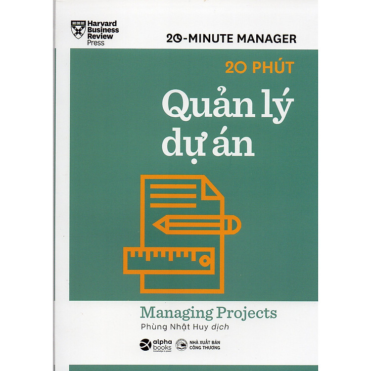 HBR 20 Minute Manager – 20 Phút Quản Lý Dự Án