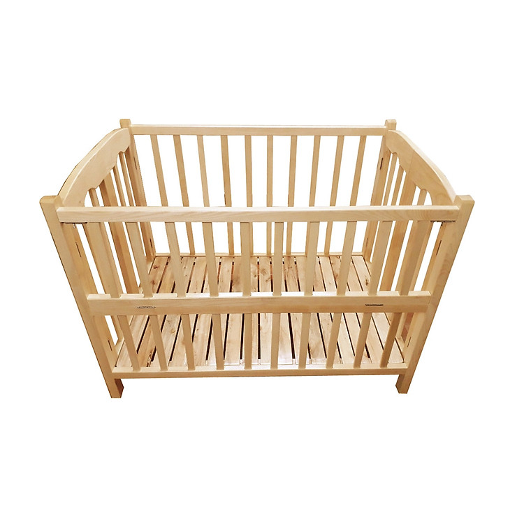 Cũi gỗ Sồi cho bé CA01- Gỗ tự nhiên