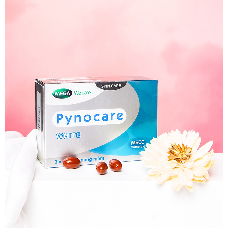 Thực Phẩm Chức Năng PYNOCARE WHITE – Hỗ trợ làm Đẹp da, Sáng da