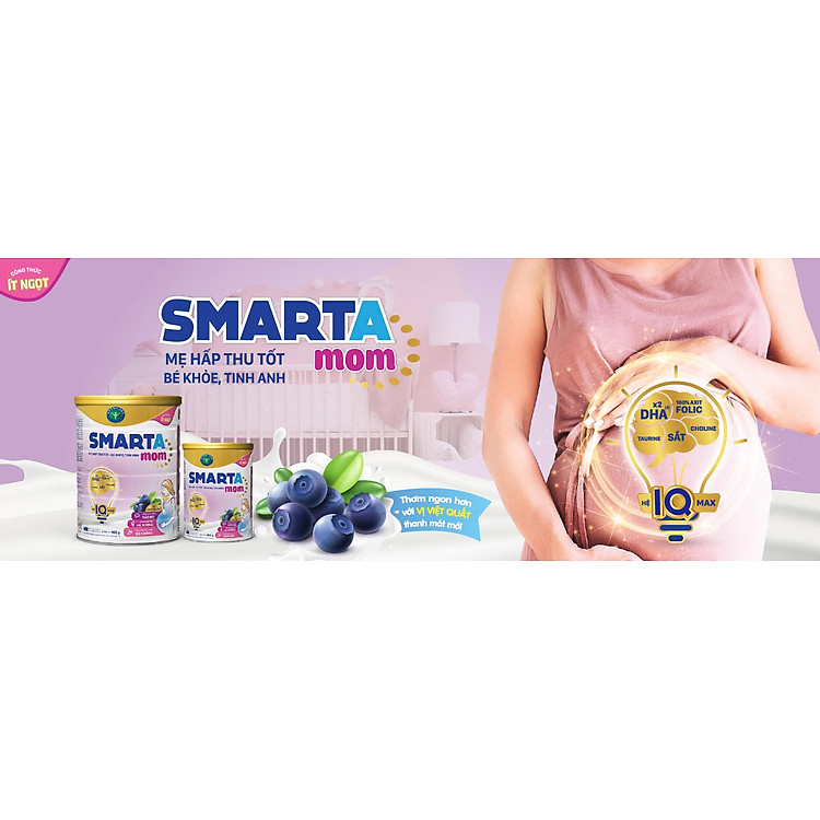 Mua Sữa bột Nutricare Smarta Mom việt quất 900g Tiết kiệm - Hình ảnh 3