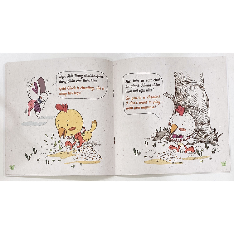 Rèn Luyện Thói Quen Tốt 2-6 Tuổi: Đừng Chơi Gian Nhé, Mái Vàng (Song Ngữ) - Ảnh 6