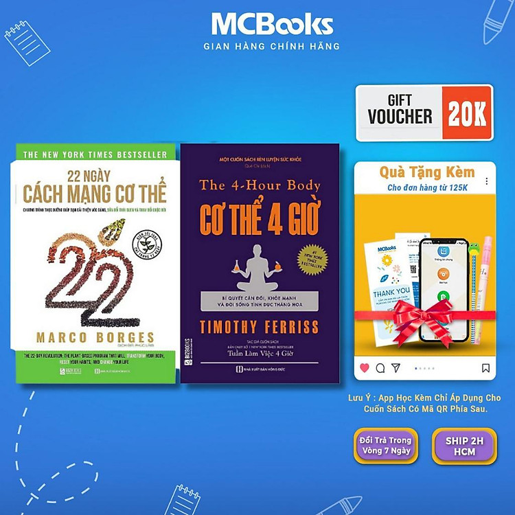 Cơ Thể 4 Giờ + 22 Ngày Cách Mạng Cơ Thể
