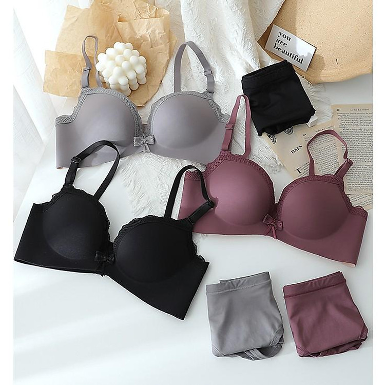 Áo lót đúc su cao cấp, áo ngực su viền ren đệm vừa nâng ngực tạo from cực đẹp AS/133