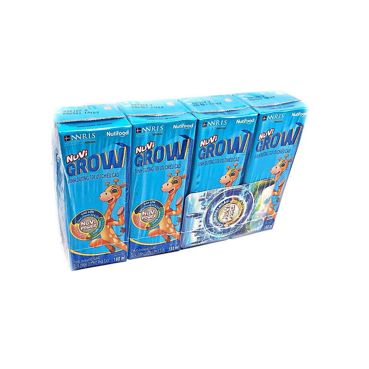 Thùng sữa Nuvi Grow 180ml cho bé Chính hãng Giá tốt - Hình ảnh 2