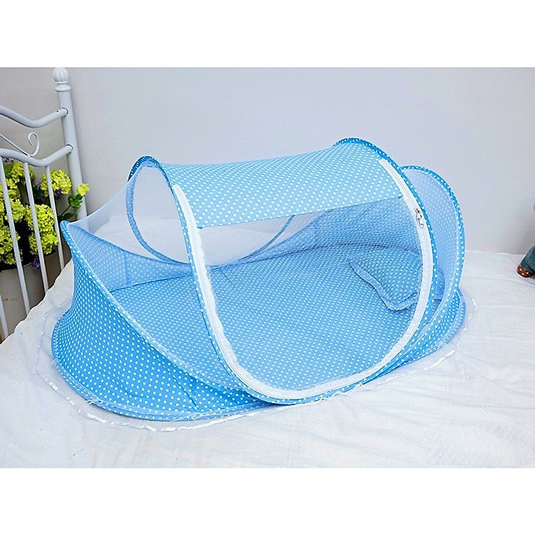 Màn Chụp An Toàn Chống Muỗi Có Nhạc Cho Bé Mẫu Mới