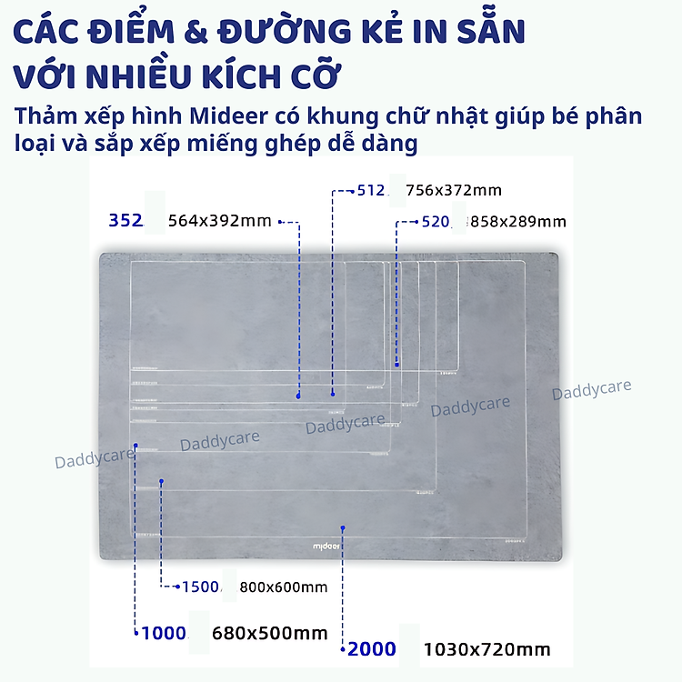 Thảm xếp hình Mideer cho trẻ em Chính hãng Giá tốt - Hình ảnh 5
