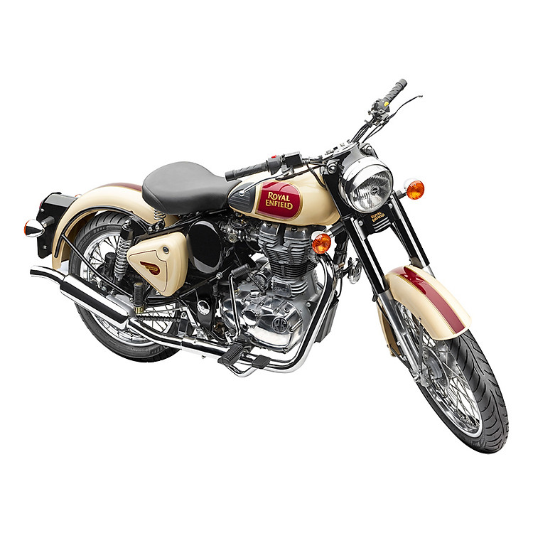 Xe Motor Royal Enfield Classic 500 EFI - Trắng Sữa