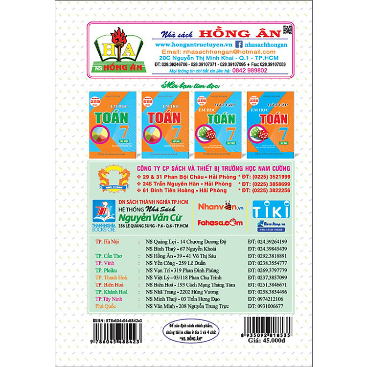 Bài Tập Em Học Toán Lớp 7 - Tập 2 (Biên Soạn Theo Chương Trình Mới) - Ảnh 2