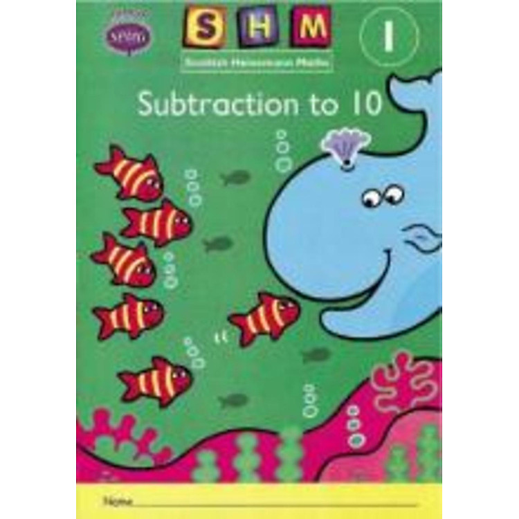 Sách - Scottish Heinemann Maths 1: Subtraction to 10 Activity Book 8 Pack by (UK edition, paperback)