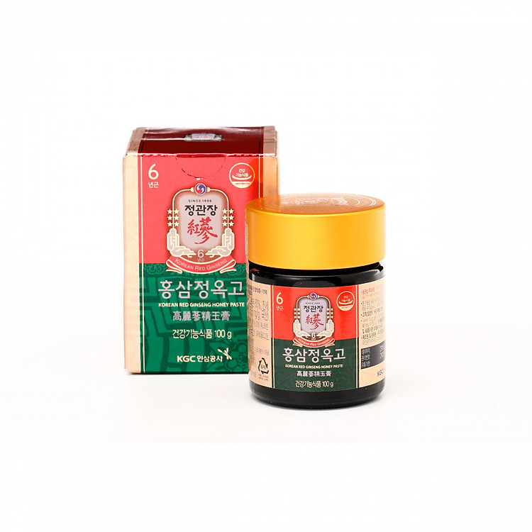Thực phẩm chức năng Tinh chất Hồng sâm và Mật ong 100g - CKJ Korean Red Ginseng Extract With Honey Paste 100g