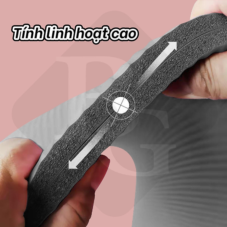 Thảm tập yoga gym siêu dày 10mm & 15mm chất liệu cao su NBR tập thể dục tại nhà, đệm văn phòng, thảm dã ngoại du lịch - Ảnh 6