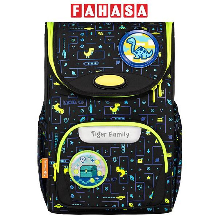Ba Lô Công Thái Học Nature Quest 2.0 Schoolbag Pro 2S - Level Up - Go Green - Tiger Family TGQ2-005A