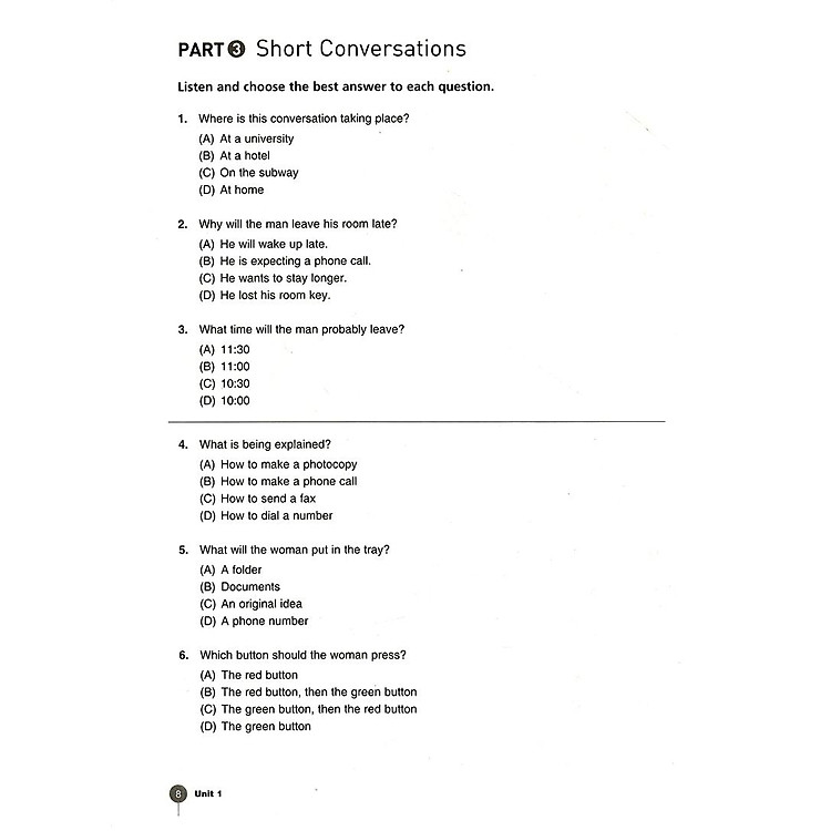Developing Skills For The Toeic Test - Ảnh 5