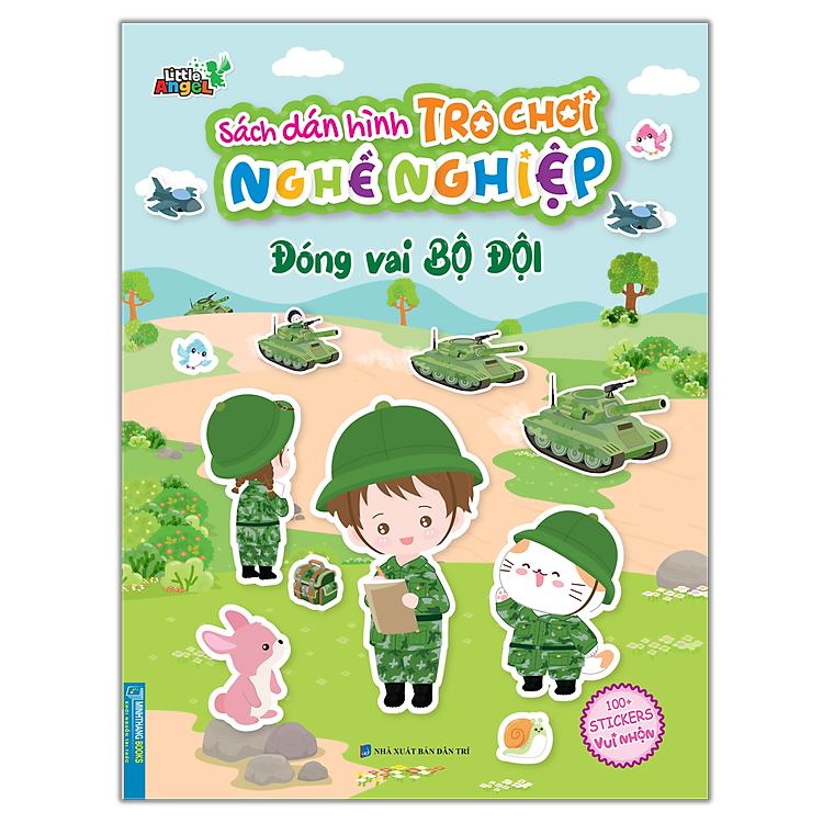 Sách Dán Hình Trò Chơi Nghề Nghiệp (Chọn Lẻ)