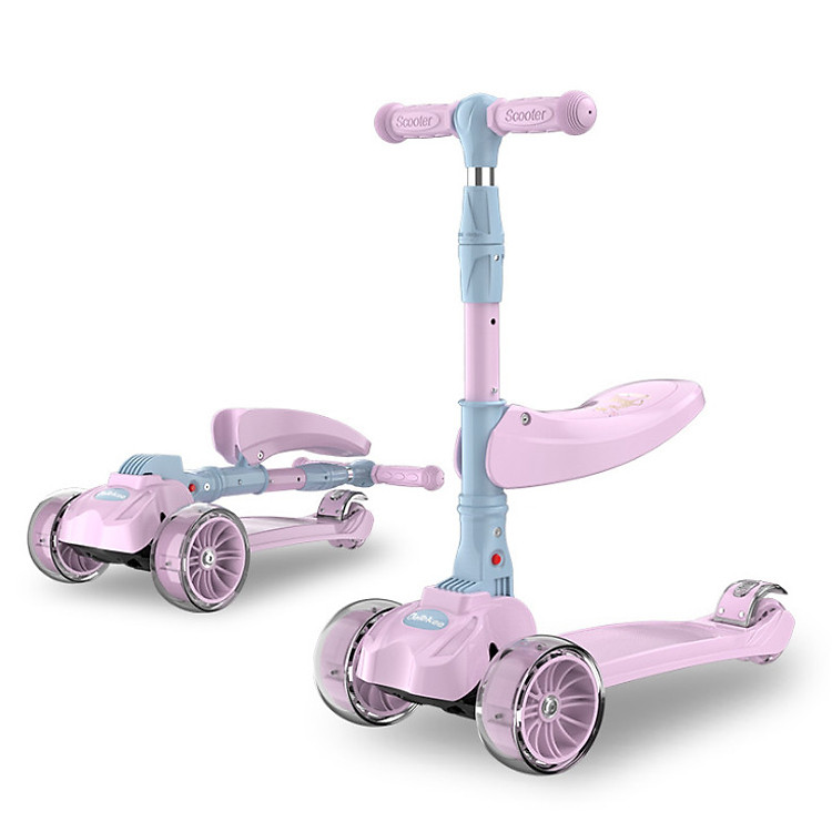 Xe Scooter của Đức tính năng 2 trong 1 có đèn và chong chóng