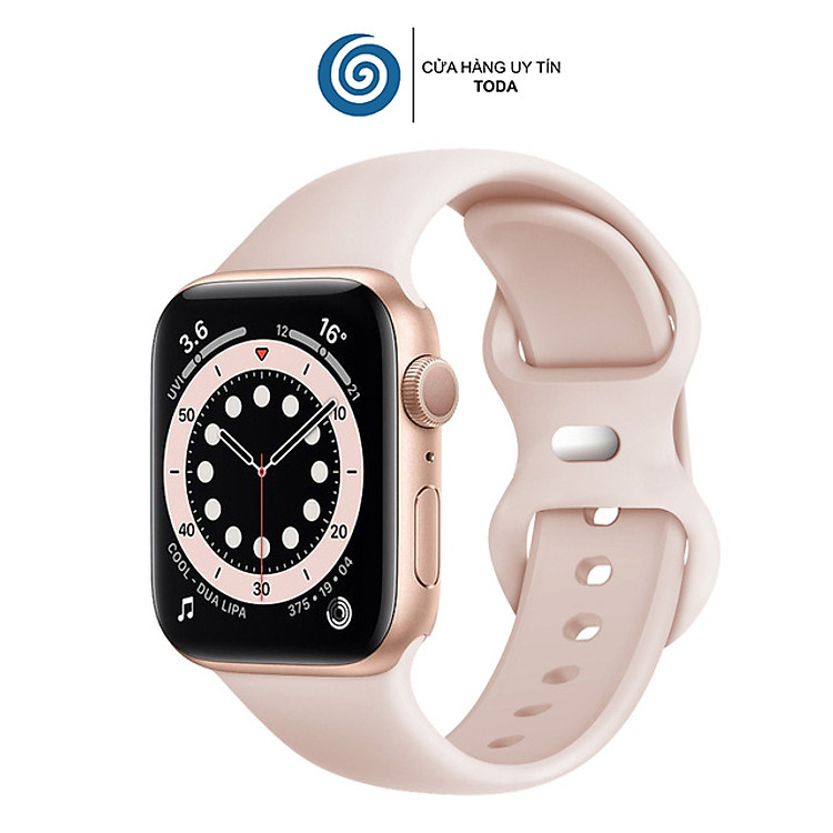 Dây Silicone Thay Thế cho Apple Watch Series 1,2,3,4,5,6,7,8,9,SE2,10 / Apple Watch Ultra 1/2 Size 40/41/42/44/45/46/49mm - Hàng Nhập Khẩu