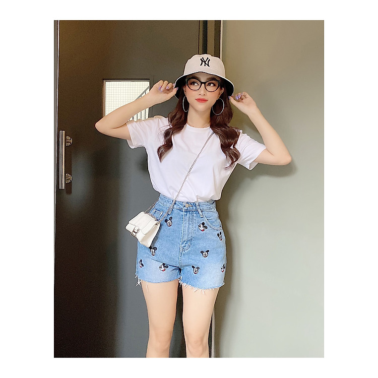 Áo thun nữ trơn THỎ TÂY A69