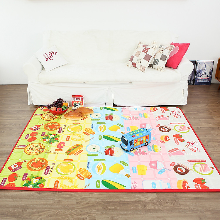 Mua Thảm chơi hai mặt Funnylon Hàn Quốc Chính hãng Tiết kiệm - Hình ảnh 5