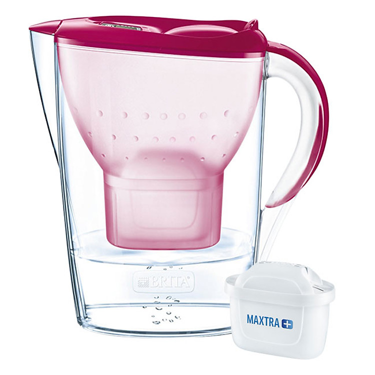 Bình Lọc Nước BRITA Marella Basic Berry - 2.4L (Kèm Maxtra Plus)