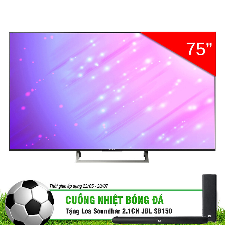 Smart Tivi Sony 75 inch 4K KD-75X8500E - Hàng Chính Hãng