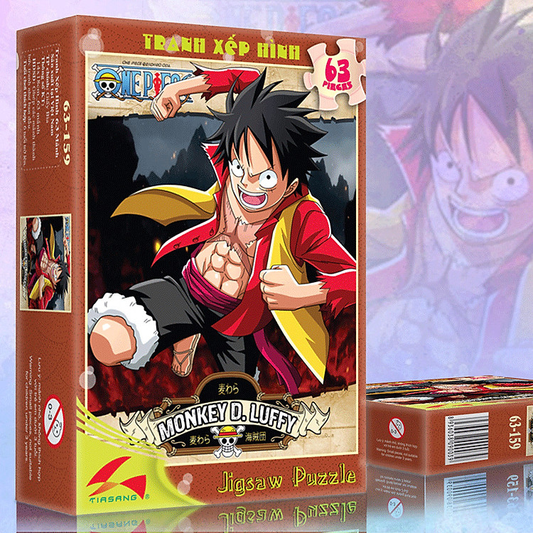 Tìm mua tại Avakids: Tranh xếp hình Tia Sáng Luffy 63 mảnh - Ngập tràn khuyến mãi