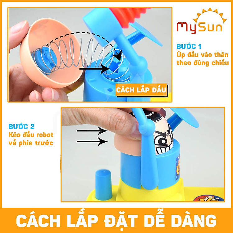 Bộ đồ chơi gia đình đối kháng MySun Chính hãng Giá rẻ - Hình ảnh 4