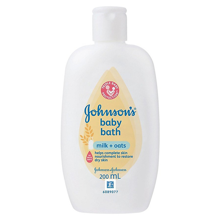 Sữa Tắm Chứa Sữa Và Yến Mạch Johnson's Baby (200ml)