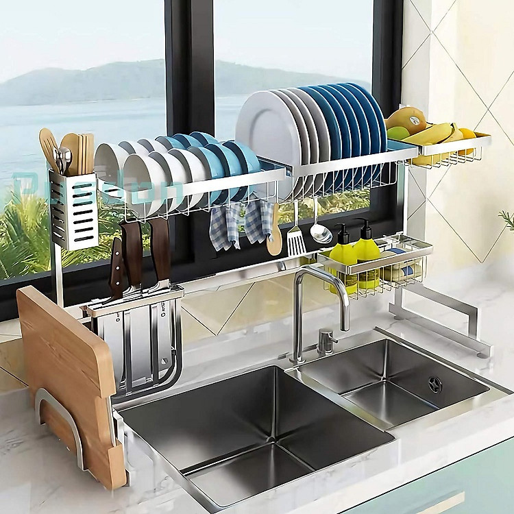Kệ chén bát inox cao cấp
