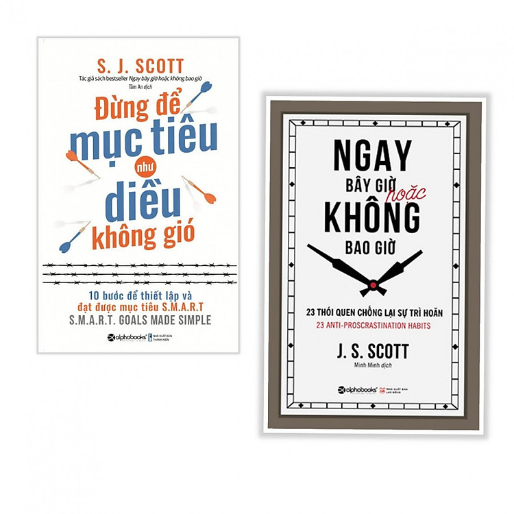Combo (2 Cuốn) Sách Kỹ Năng Sống: Đừng Để Mục Tiêu Như Diều Không Gió + Ngay Bây Giờ Hoặc Không Bao Giờ (Tặng Bookmark Happy Life)