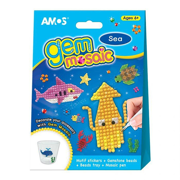 Bộ đồ chơi xếp hình AMOS Gem Mosaic Chính hãng Tiết kiệm