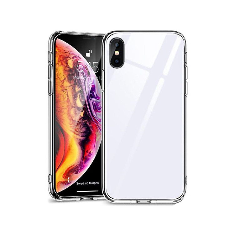 Ốp lưng cho iPhone Xs Max/Xr/Xs/X JCPAL Crystal Glass - hàng chính hãng