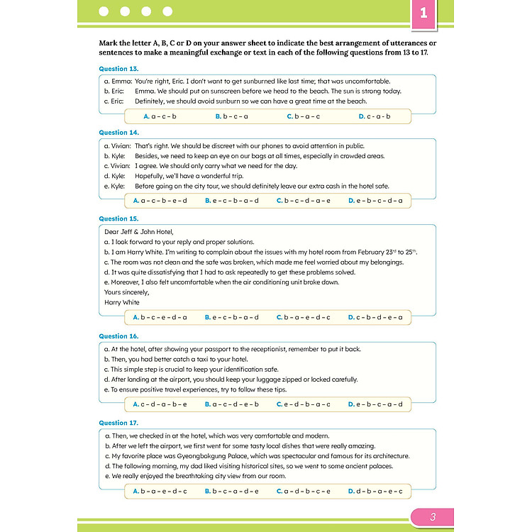 Bộ đề thi thử Tốt nghiệp THPT môn tiếng Anh 2025 - Tập 1 - Ảnh 5