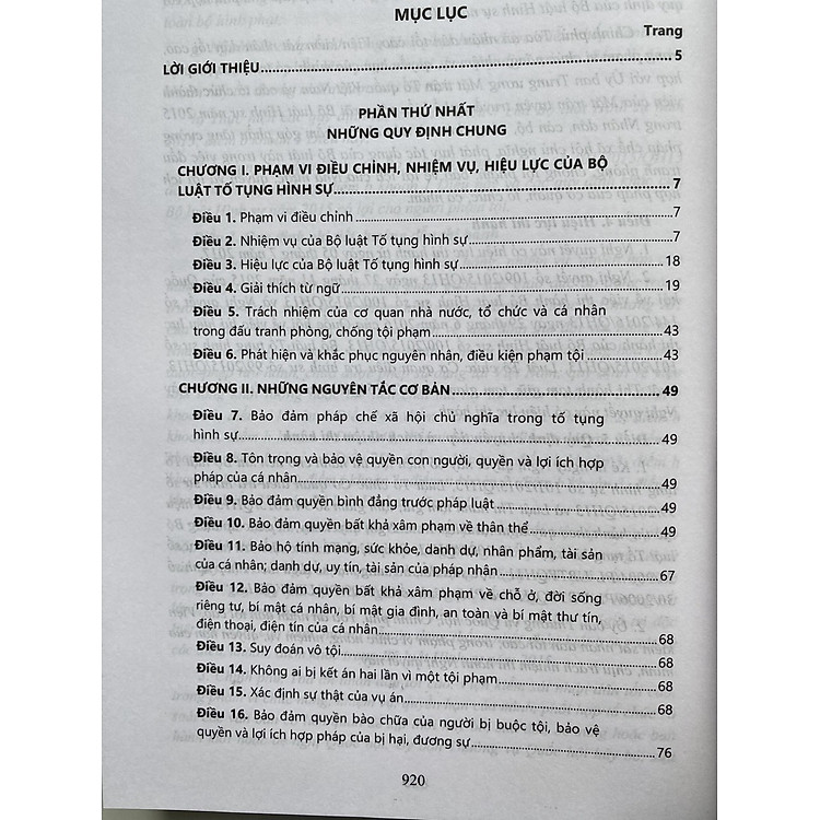Chỉ Dẫn Tra Cứu, Áp Dụng Bộ Luật Tố Tụng Hình Sự Năm 2015 (Sửa đổi, bổ sung năm 2021) - Ảnh 5