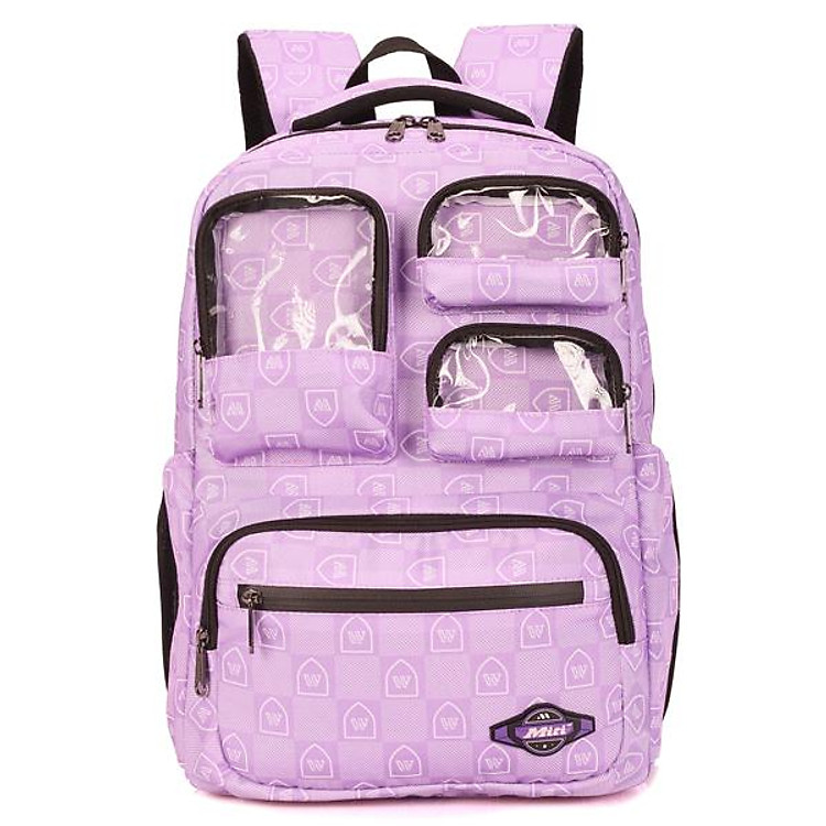 Ba Lô Teen Miti BL22165 (Màu Tím)