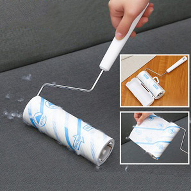 Cây lăn bụi vệ sinh thảm, quần áo (giao màu ngẫu nhiên) - Hàng Nội Địa Nhật