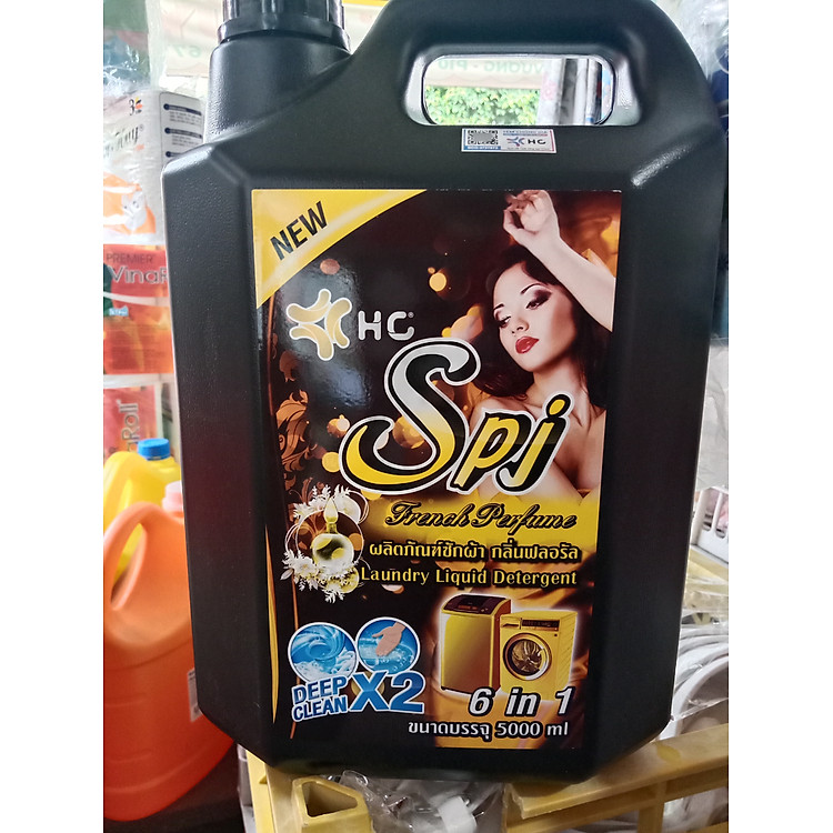 Nước giặt Thái Lan 6 in 1 Spj 5000ml