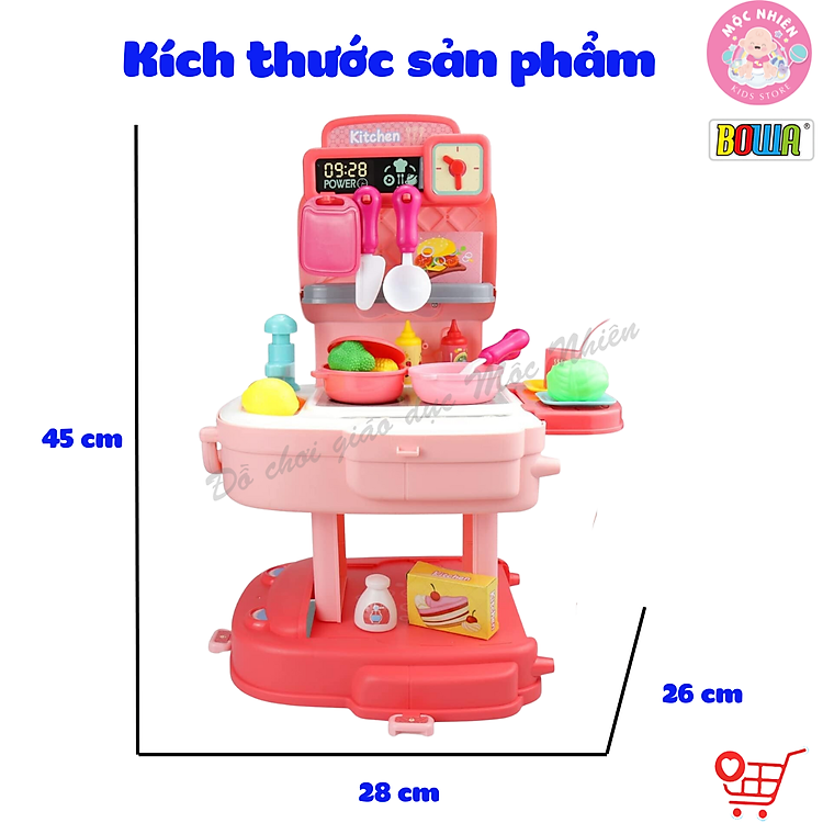 Mua Bộ Đồ Chơi Nhập Vai BOWA 8777P Chính hãng Giá tốt - Hình ảnh 2