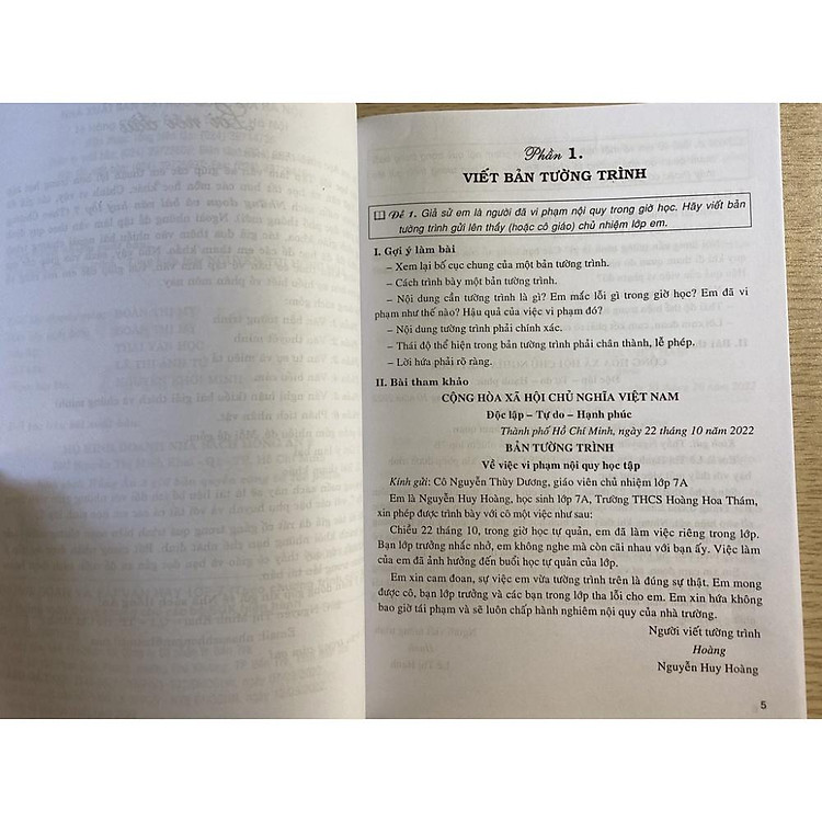 Những đoạn và bài văn hay lớp 7 - Ảnh 2