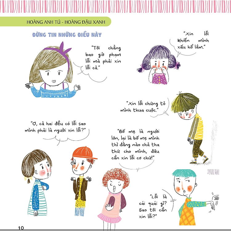 Kỹ Năng Sống Dành Cho Học Sinh - Học Nói Lời Xin Lỗi (Tái Bản) - Ảnh 5