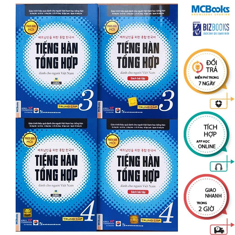 Tiếng Hàn Tổng Hợp Dành Cho Người Việt Nam Trung Cấp 3 + 4 - Bản Màu - Ảnh 2
