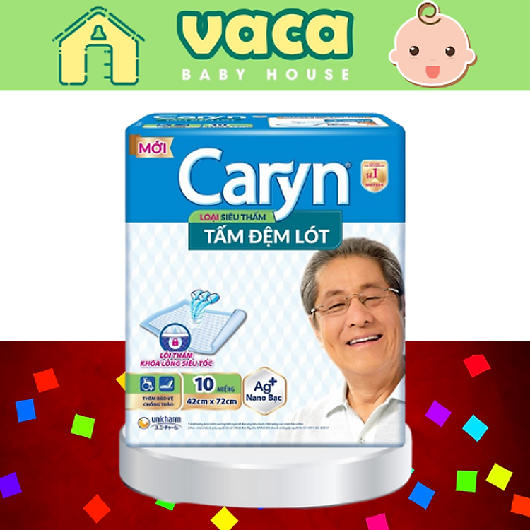 Mua TẤM LÓT NGƯỜI GIÀ CARYN GÓI 10 MIẾNG Chính hãng Giá rẻ - Hình ảnh 2