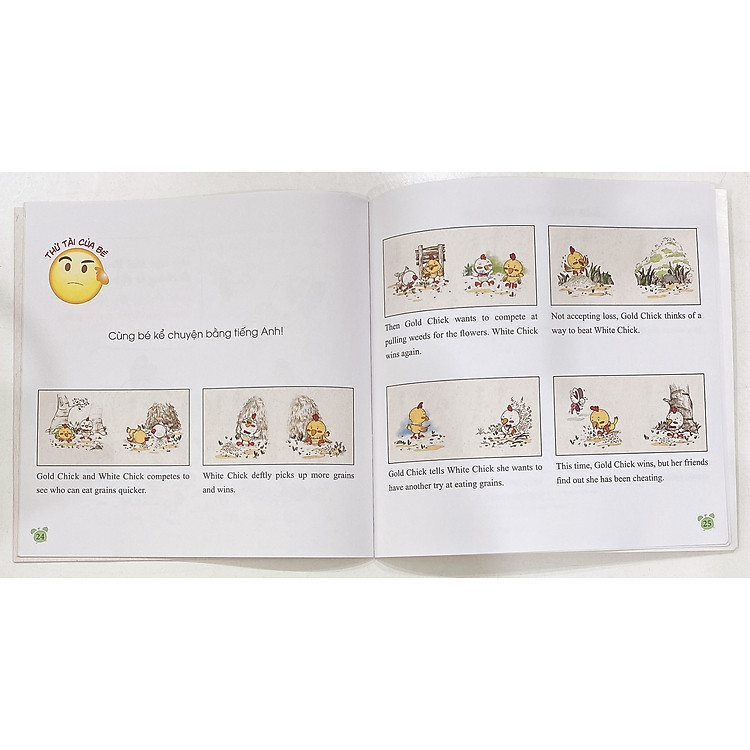 Rèn Luyện Thói Quen Tốt 2-6 Tuổi: Đừng Chơi Gian Nhé, Mái Vàng (Song Ngữ) - Ảnh 8