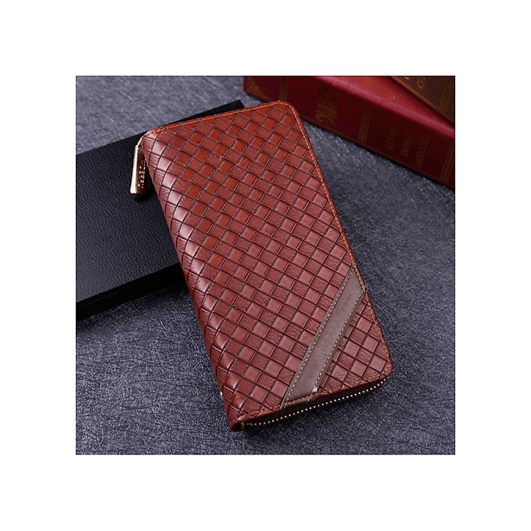 Ví nữ cầm tay dự tiệc Timall WF82 - bóp da cầm tay nữ kiểu thanh phong cách Hàn Quốc