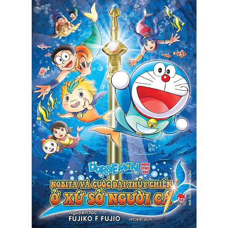 Doraemon Movie Story Màu – Nobita Và Cuộc Đại Thủy Chiến Ở Xứ Sở Người Cá