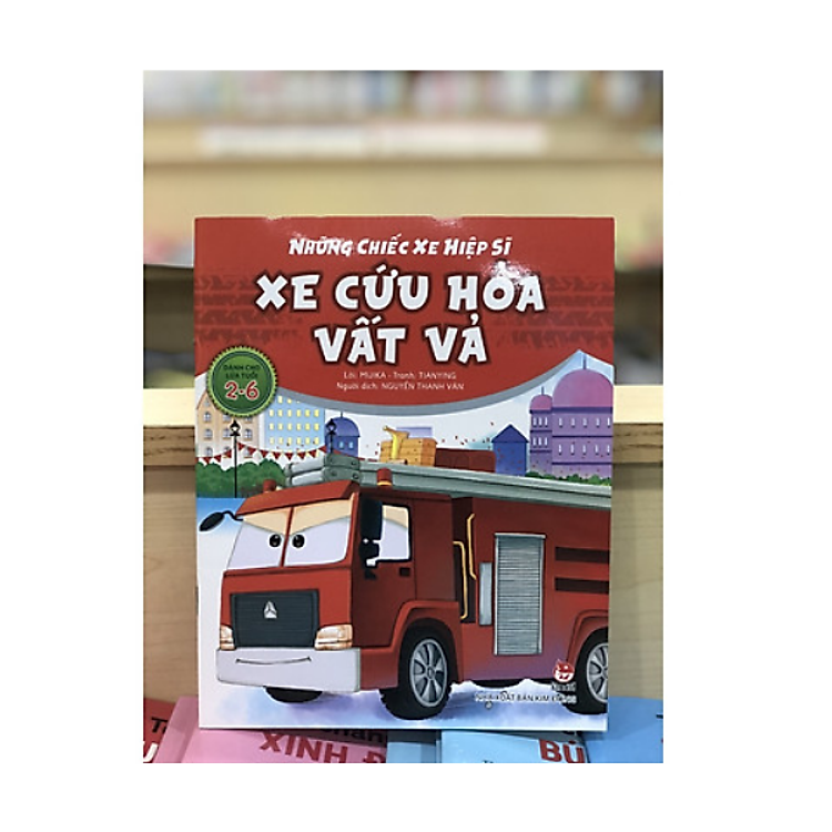 Những Chiếc Xe Hiệp Sĩ: Xe Cứu Hoả Vất Vả - Ảnh 2