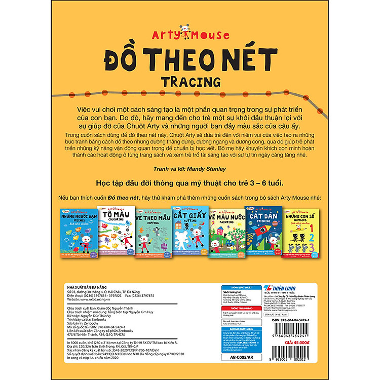 Arty Mouse - Đồ Theo Nét (Học Tập Đầu Đời Thông Qua Mỹ Thuật) - Ảnh 2