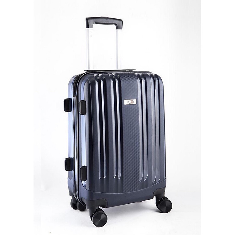 Vali kéo du lịch 837 nhựa PP siêu bền - Xanh Navy