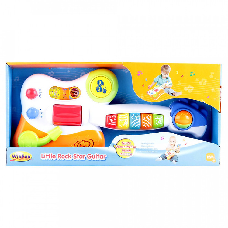 Đàn Guitar nhỏ vui nhộn Rock& Roll Winfun 2000